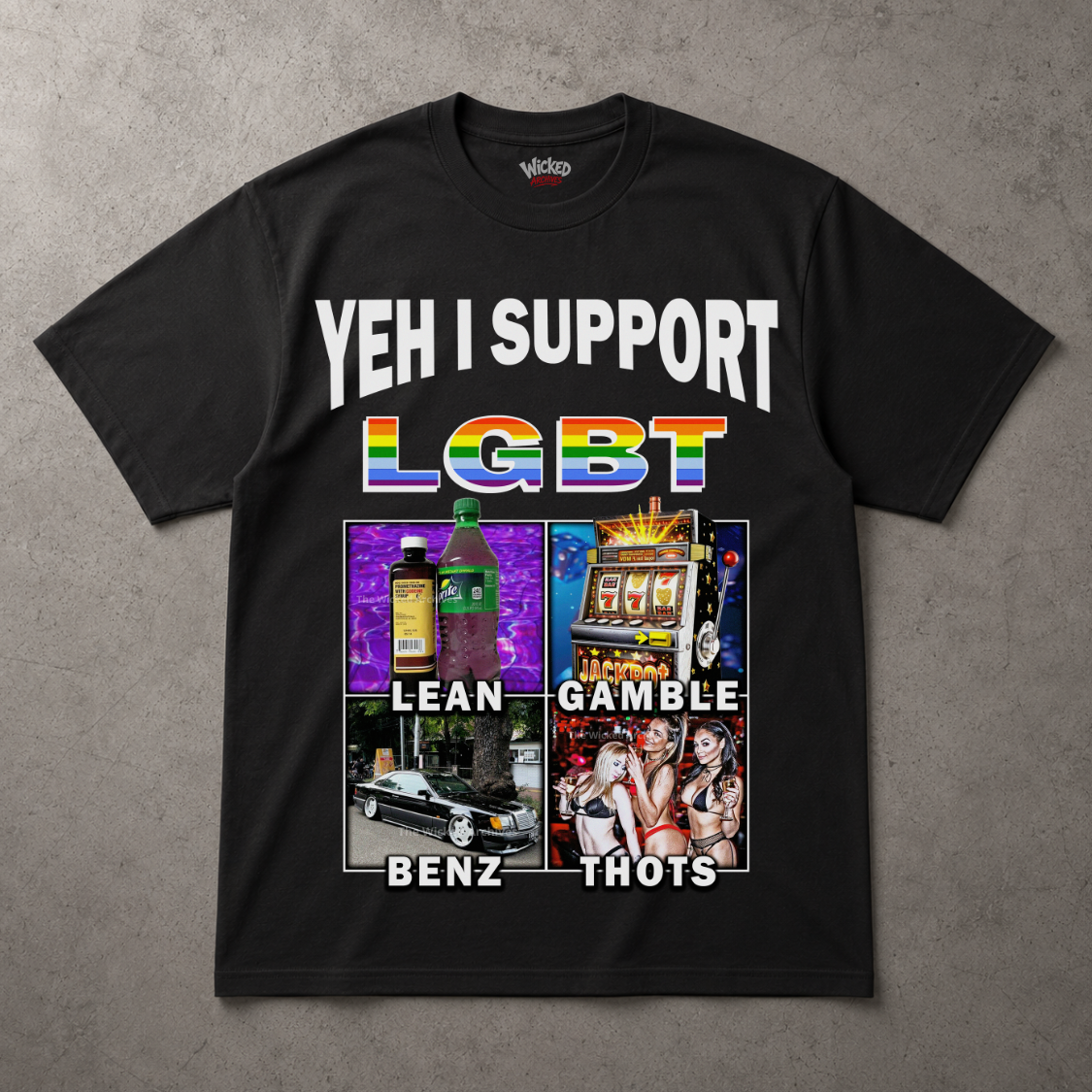 Yeh I Support LGBT T-Shirt
