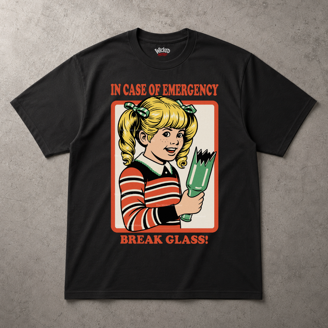 In Case Of Emergency Break Glass T-Shrit