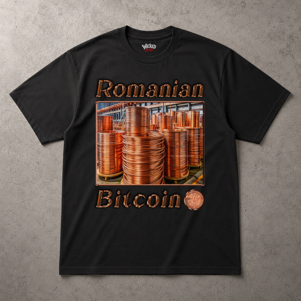 Romanian Bitcoin T-Shirt
